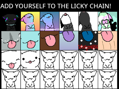 Add yourself to the licky chain remix remix remix remix remix remix remix