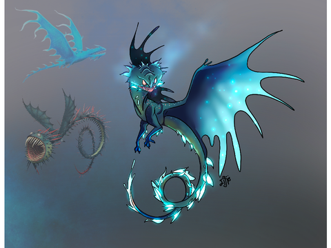 HTTYD Hybrid Dragon #4