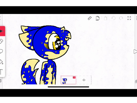 A forgotten character | first made in Flipaclip 