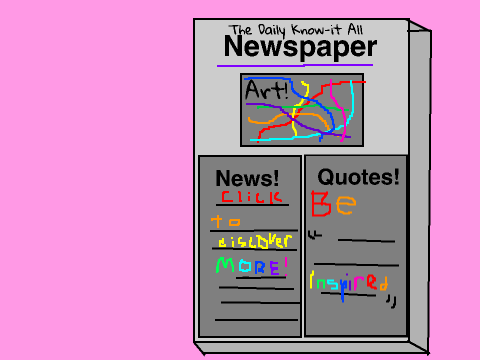 Remix to make your own Newspaper! remix