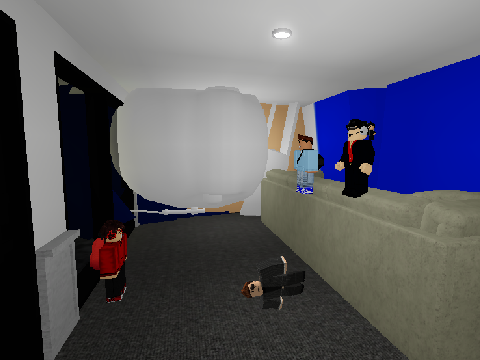 A Giant came crashing down onto the house