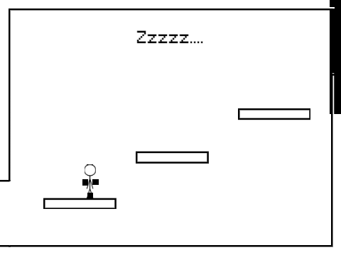 I want to sleep.