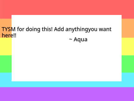 OPEN LGBTQ+ Survey!!!! :D 