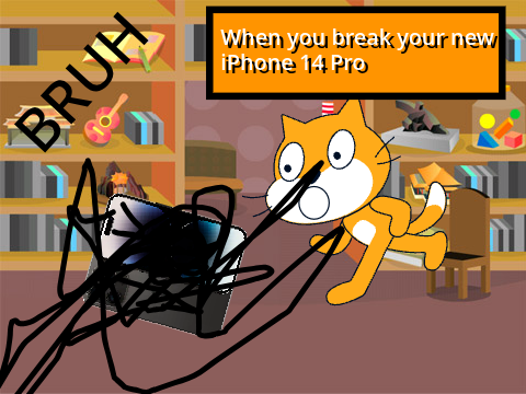 When you break your new iPhone 14 Pro