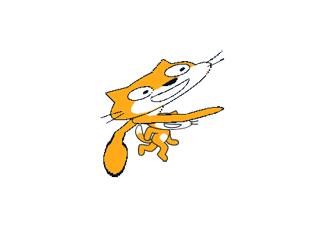 Scratch Cat Beats Up Scratch Car