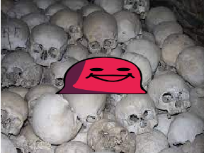 nubert on the skulls of the people who are less superier