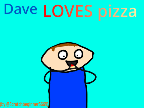 Dave LOVES pizza! / #animation #animations #memes #meme