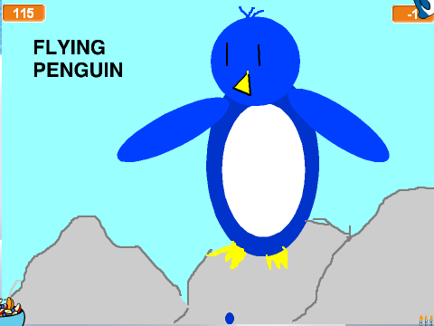 Flying penguin