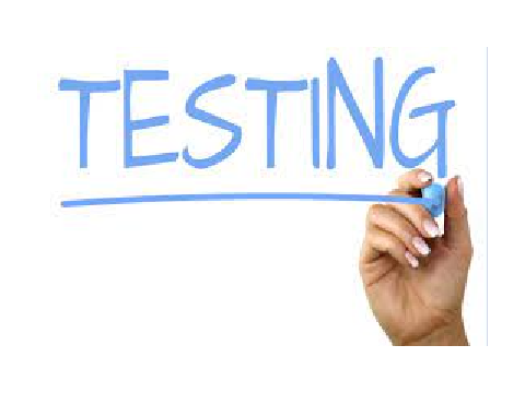 testing wish me luck