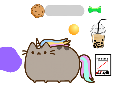 A sleep over with pusheen the cat