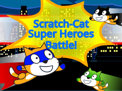 Scratch-Cat Super Heroes: Battle!