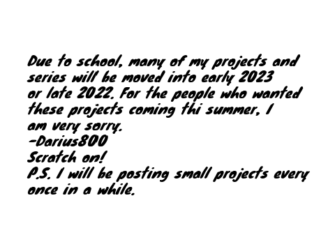rescheduled projects (Series)