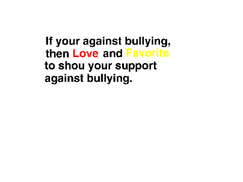 Stop Bullying remix