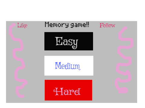 MEMORY GAME!!!!!