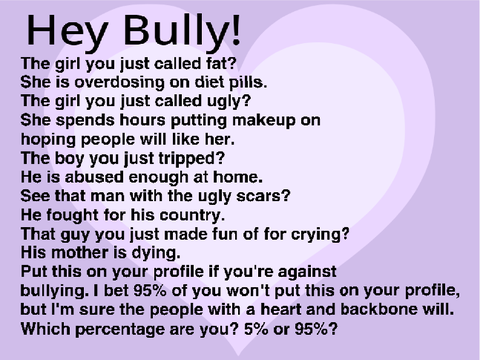 Stop Bullying please remix and pass on this message remix remix remix
