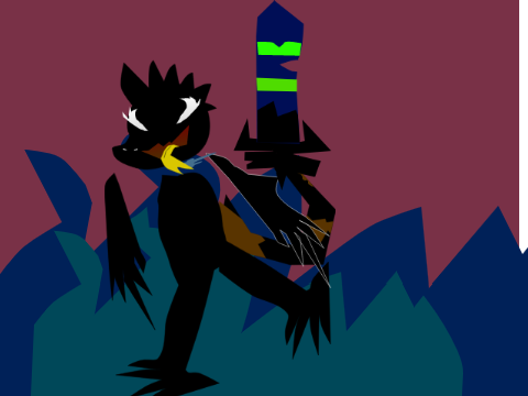 corrupted zippy art