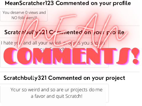 Mean Comments :-(