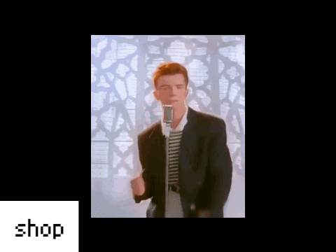 Rick Astley clicker