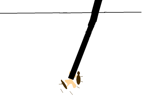 Animation test #1 (Stomping on a Roach)