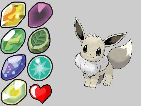 Shiny Eevee Evolutions remix