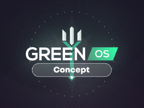 Green OS Passkey concept