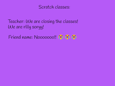 No wayy! This is not happening 