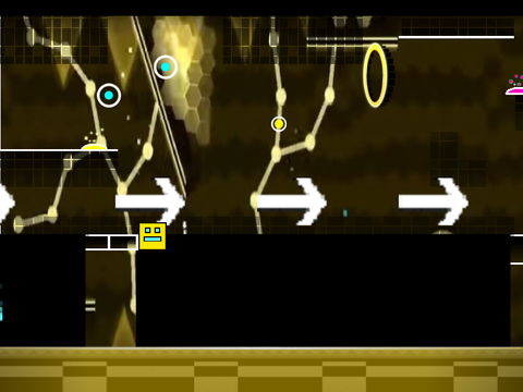 Geometry Dash Gold Temple ………