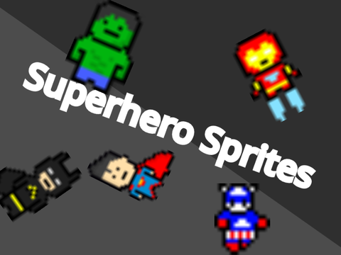Superhero Sprites || Bitmap