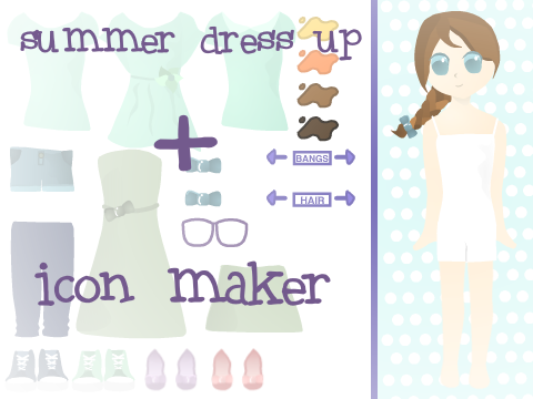 ❉ Summer Dress Up | Icon Maker ❉
