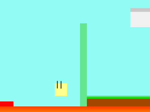 A simple platformer \\ made by Normal_person1