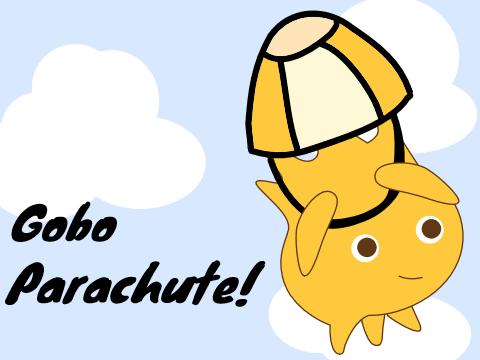 Gobo Parachute!