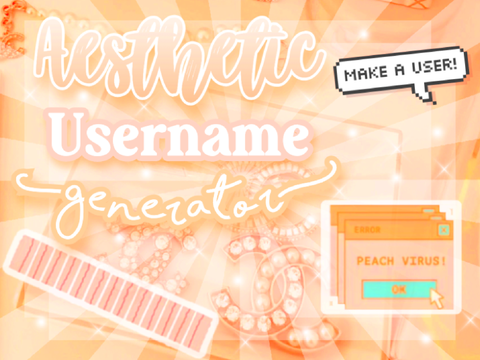 ꒰ Aesthetic Username Generator ꒱