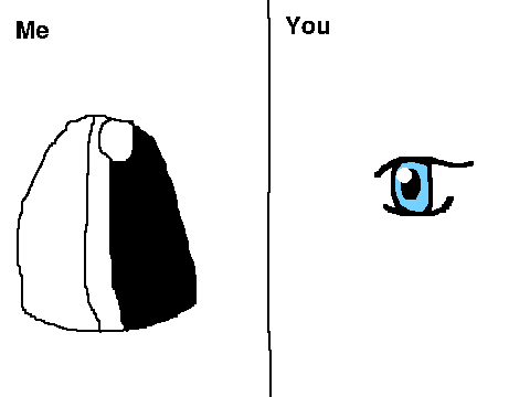 How I draw an anime eye