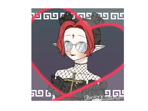 @AxolotlDrinkingBoba  picrew pfp