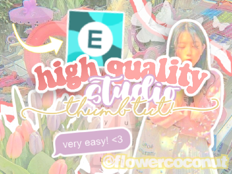 ❍ high- quality studio thumb tut ꒱
