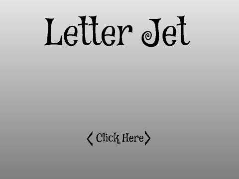 Letter Jet Jet V.SUPER