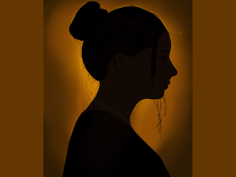 I'm aliveee!+ lazy backlight art