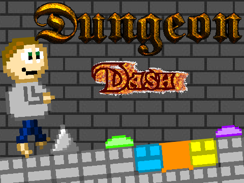 Dungeon Dash - a mostly stamped game
