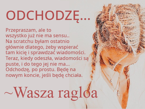 Odchodzę...