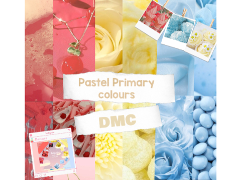 - ͙۪۪̥˚┊❛ pastel primary colours dmc! ❜┊˚ ͙۪۪̥◌