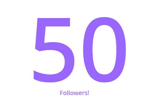 50 Followers :>