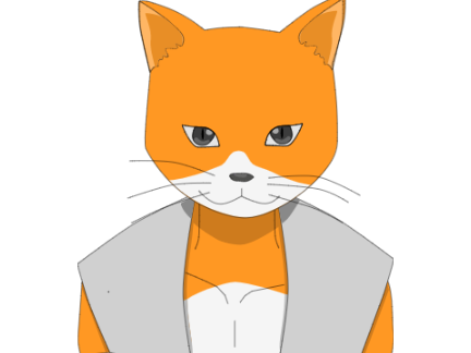 Scratch cat anime art