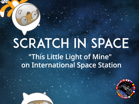Scratch on International Space Station