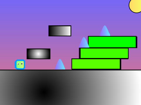 The Rising Cube ~ { A Platformer } #games #all