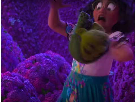 did anyone else notice this?(Frozen/Encanto)