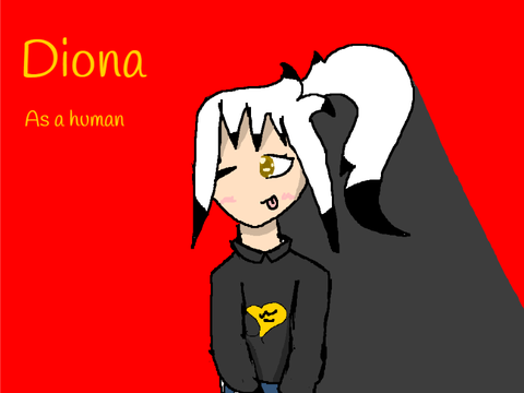 Diona, as a human