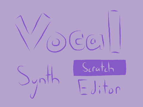 Vocalsynth Scratch Digital Editor