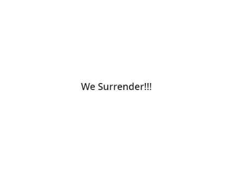 SURRENDERED TO WAR BY AMALAGIAN CITIZENS