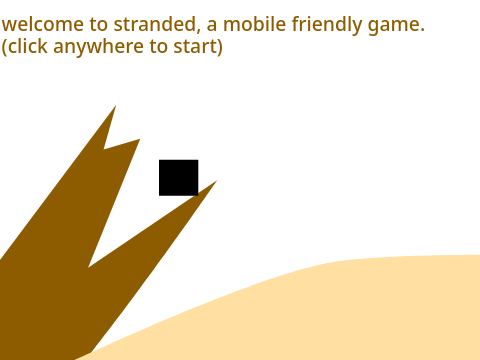   stranded|| a platformer  (mobile friendly)