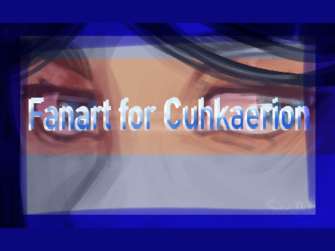 Ocean eyes // Fanart for Cuhkaerion // Mask Boi
